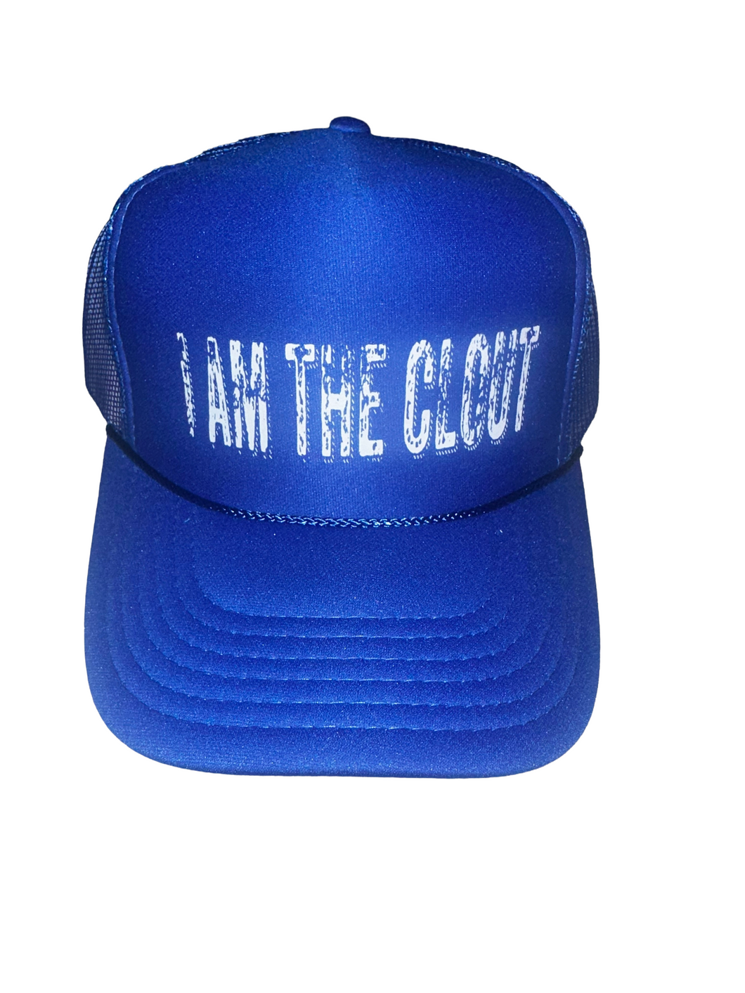 (IAmTheClout) Royal Blue Trucker Hat